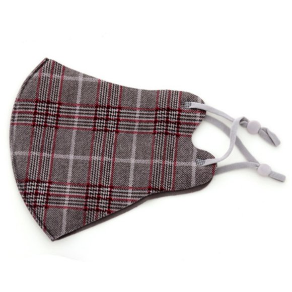 Wholesale Plaid Mask Set - Picture 2 of 2